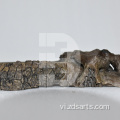Gecko Tree root Stone Carving Inkstone